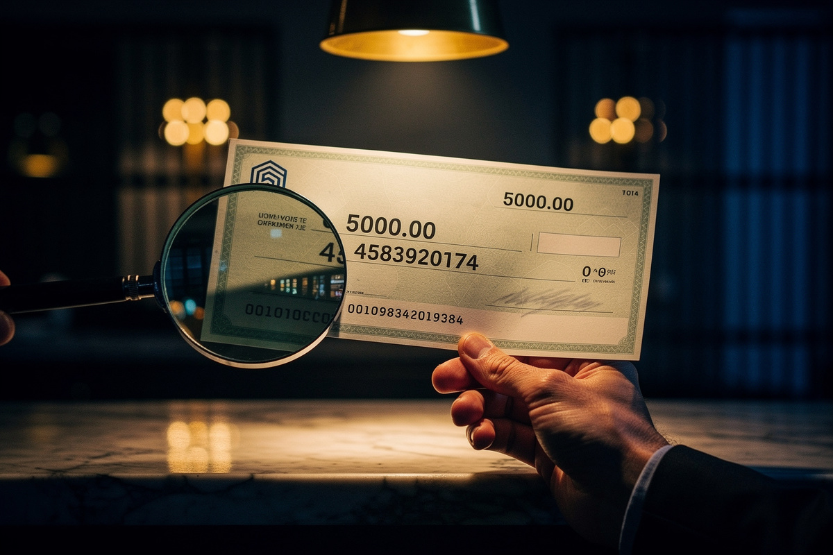 À partir de quel montant la banque vérifie les chèques ?
