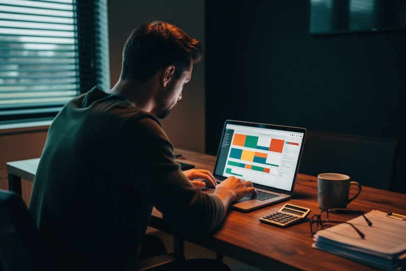 Modèle Excel gratuit : tableau de suivi de trésorerie prévisionnel