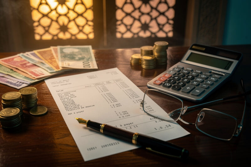 Salaire brut en net au Maroc : le calcul expliqué simplement